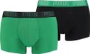 Puma Set van 2 Heren Boxershorts - Amazon Green - S