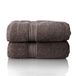 ALCLEAR comfort badstof handdoekenset absorberend van 100% Ökotex katoen, badstof serie in 6 kleuren en 5 maten, kleur: antraciet, 2x saunahanddoeken 70x200 cm