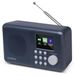 Radio DAB - Bluetooth - Écran couleur - 40 présélections - Gris foncé