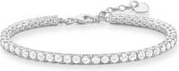Thomas Sabo - Dames Armband - Zilver - Zirkonia - Wit - 19.5 cm - A1484-051-14