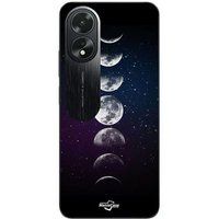 Oppo A38 etui MOON PHASE NIGHT STAR Maniacase