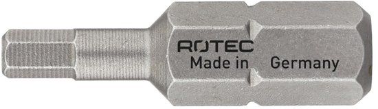 Rotec PRO Insertbit inbus SW3,0 L=25mm C 6,3 BASIC