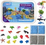 KidzKraze Zand Oceaanwonderen - Magic Sand - Jouets sensoriels