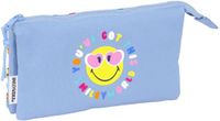 Safta Smiley World Joyful Etui Blauw