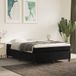 Maison Exclusive - Cadre de lit avec sommier tapissier, noir, 140 x 190 cm, velours