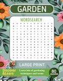 Gardening Word Search Puzzle Book for Adults