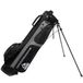 Longridge 6' Weekender Golf Stand Bag Zwart Zilver