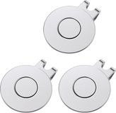 Holland Connections 3-pack golfhoedclip magnetische golfbalmarkerhouder