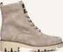 Gabor 055 Veterboots Dames Beige Suède Maat 42