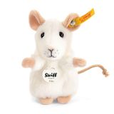 Steiff Muis Pilla - wit - 10 cm