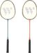 Wish Alumtec 550K - Badmintonset - Staal en Aluminium - ISODYNAMIC Technologie - Inclusief Hoes