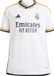 Adidas Real Madrid 23/24 Junior T-shirt Met Korte Mouwen Thuis Wit