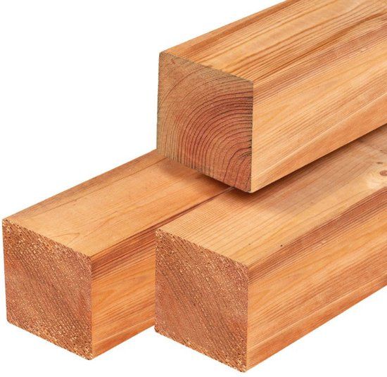 Merkloos Tuindeco Paal Red Class Wood 12,0x12,0x300 cm