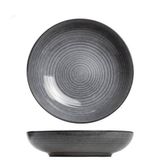 Cosy & Trendy Diepe Borden Kentucky Grey ø 22 cm - 4 Stuks