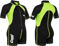 Cressi Kinderbadpak met korte mouwen in neopreen 1,5 mm voor jongens en meisjes van 2 tot 10 jaar - Kids Swimsuit: ontworpen in Italië