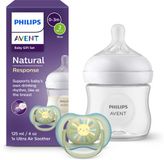 Philips Avent Natural Response Cadeauset - 125ml babyfles en Ultra Air speen 0-6 maanden