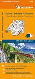 Michelin Suisse Sud-Ouest - Michelin Regional Map 552