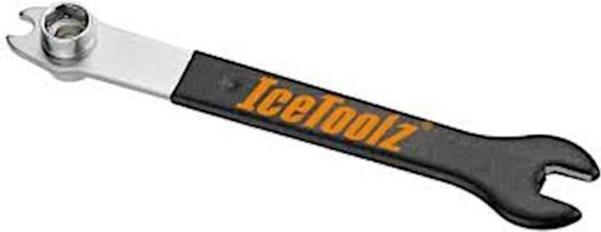 Icetoolz Pedaal- En Dopsleutel 34a2 10-15 / 14-15 Mm Staal Zwart