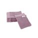 TOM TAILOR Washandschoen, set van 6, 16 x 21 cm, 100% katoen/badstof, met hanger en label met logo, Color Bath Towel paars (Cozy Mauve)