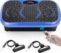 StarTech Trillingsplatform - Fitnessplatform - Training voor het hele lichaam - Lymfedrainage - Metalen behuizing - 65 x 37 x 17 cm - Vrijstaand - Blauw