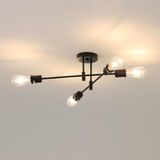 Osairous Industriële Plafondlamp, Sputnik Kroonluchter Diameter 72cm