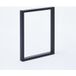 Lot 2 pieds pour table basse rectangulaire Ht40xl59cm noir mat