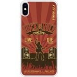 Apple iPhone X Versterkt hard hoesje - ontwerp rock and roll