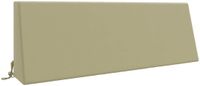 vidaXL Rugkussen SOEST 100% Polyester Lichtgroen 120 x 20 x 40 cm
