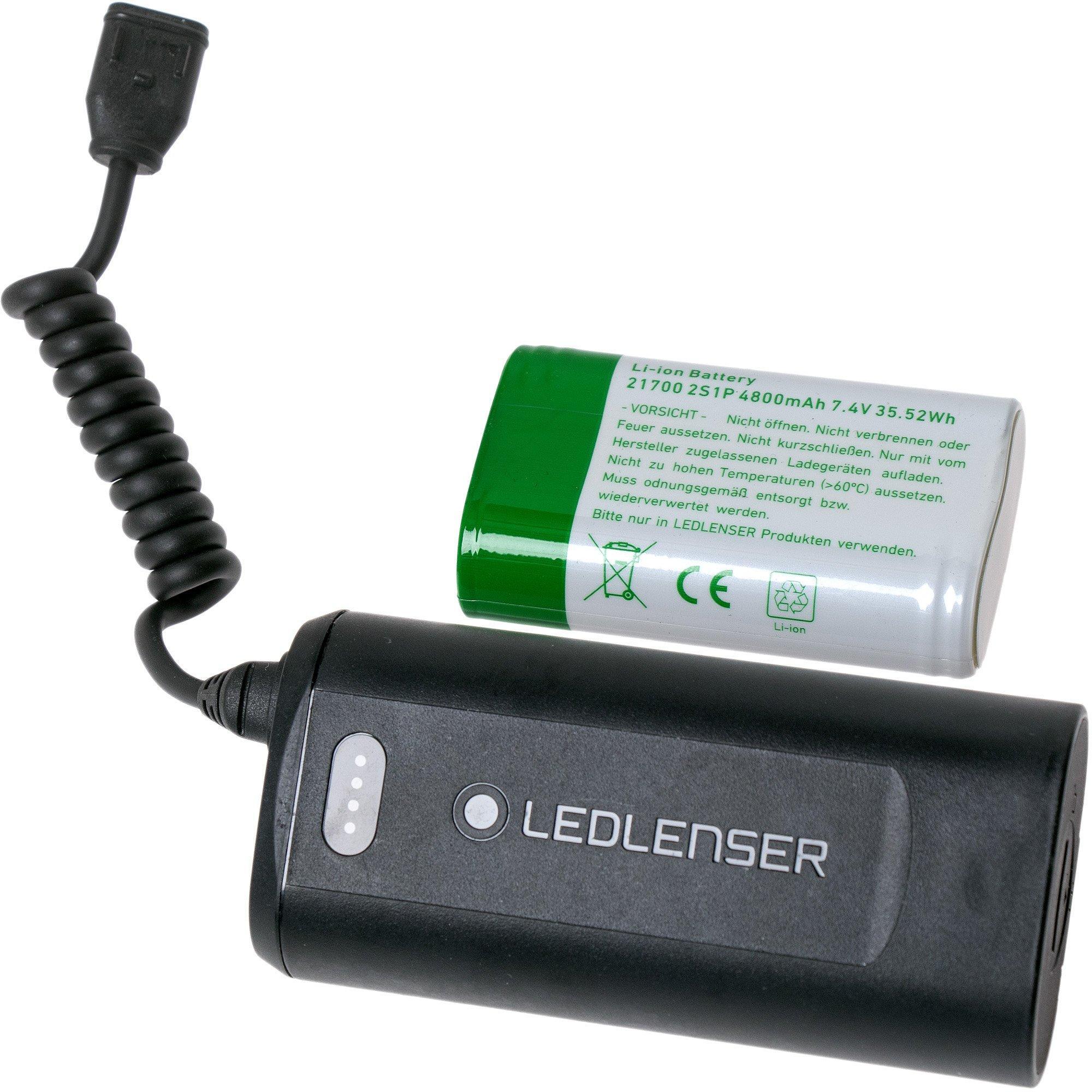 Led Lenser Ledlenser 2x 21700 Bluetooth Battery box, bluetooth afstandsbediening