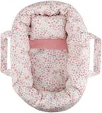 Little Dutch Poppenreiswieg Roze