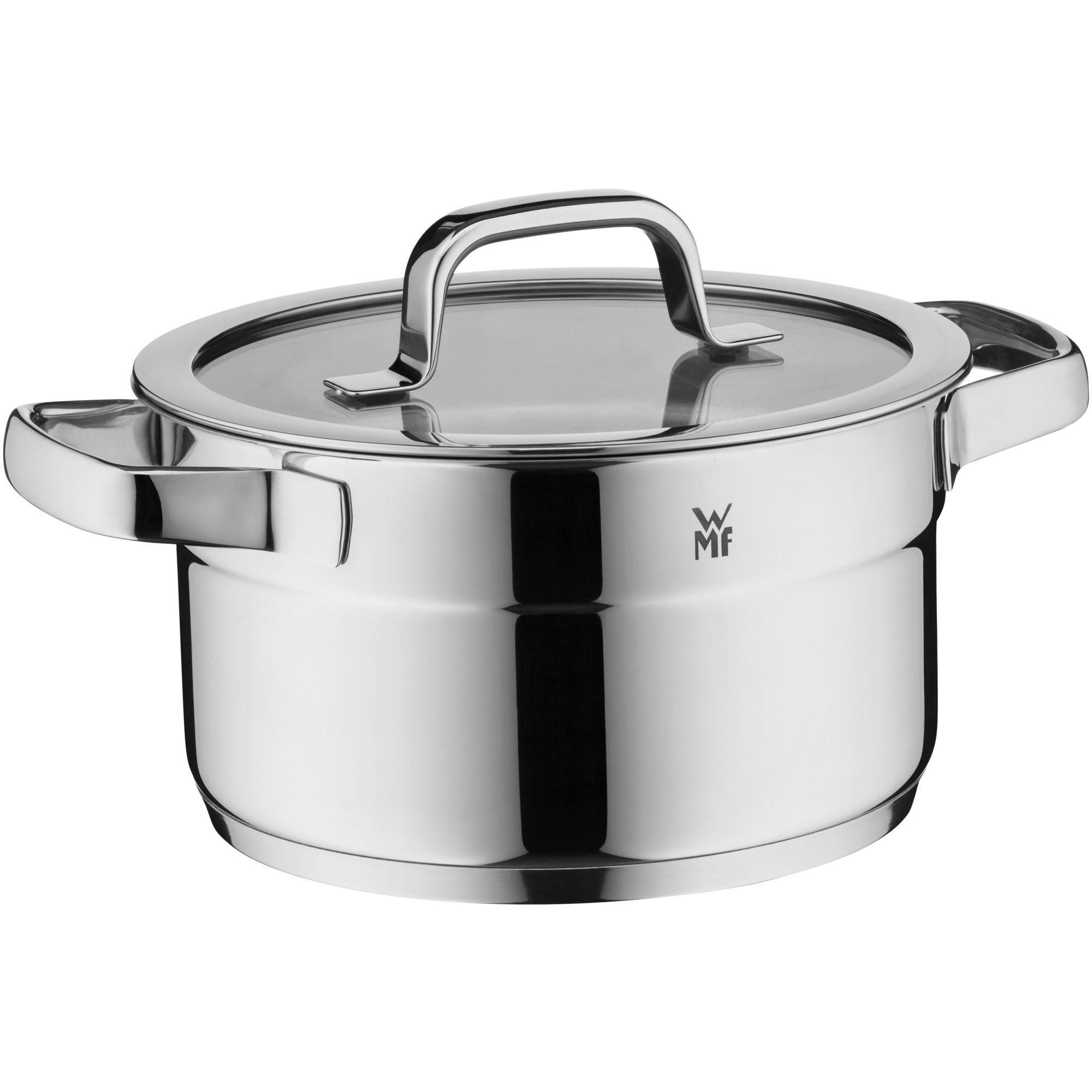 WMF Compact Cuisine Steel Pan - 20 cm - 3.3L - Stainless Steel