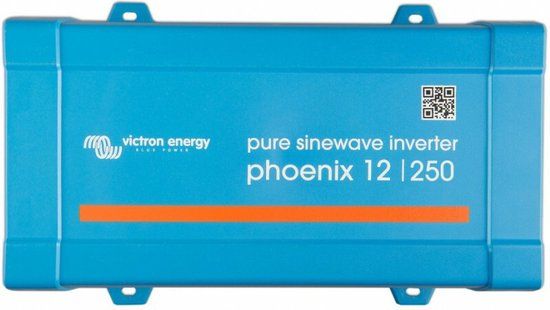 Victron Phoenix Omvormer 12/250 VE.Direct - 230V - Blauw - 26 cm