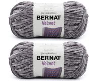 Bernat Velvet Vapor Grijs Garen - 2 Pack van 300g/10.5oz - Polyester - 5 volumineus - 300 Yards - Breien/haken