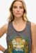 Superdry Psych Surf hemdtopje met racerback en print - Dames - Vesten