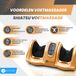 BX Fitness® 3D appareil de massage des pieds - Or