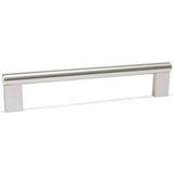 Viefe Poignée de meuble KOMBI en acier inoxydable, largeur 192 mm