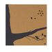 Bi-Office Swallow notitiebord, zonder frame, kurk, zwart
