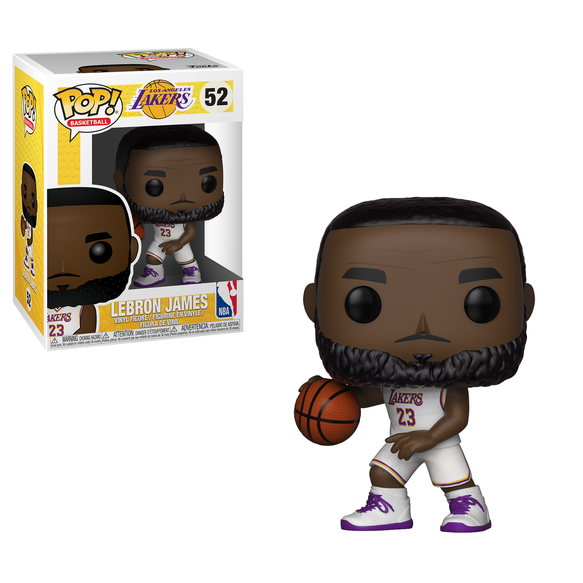 Funko LeBron James (Lakers) (White Jersey)