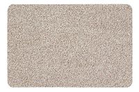 andiamo Samson schoonloopmat, wasbare deurmat voor binnen, 50 x 80 cm, lichtbeige, katoen
