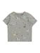 s.Oliver Shirt grijs / kiwi / zwart / wit