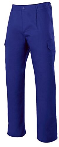 VELILLA 345 - Multi-Pocket Trousers, Size 58, Blue
