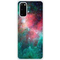 Samsung Galaxy S20 Nebuleuse Verstevigd hoesje met sublimatie bedrukking