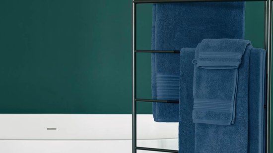 Beddinghouse Sheer Handdoek - Dark Blue - 60x110 cm