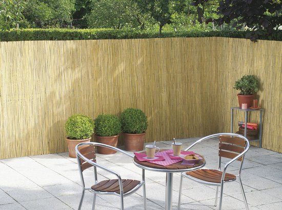 Intergard Bamboematten tuinscherm gespleten budget 1x5m