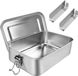 Unyqoos Lunchbox en acier inoxydable 850 ml