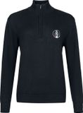 Het Molletje Trui met rits Dames Sweatshirts - zwart - S