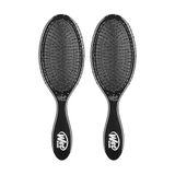 Wet Brush Originele ontwarrende haarborstel, klassiek zwart, ultrazachte IntelliFlex-borstelharen, ontklitterborstel glijdt gemakkelijk door klitten - alle haartypes - voor nat en droog haar