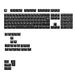 GLORIOUS GPBT Basics Keycaps Classic Black Duitse