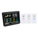 La Crosse Technology WS6204 Radiogestuurd weerstation met 3 thermo/hygrosensoren - zwart