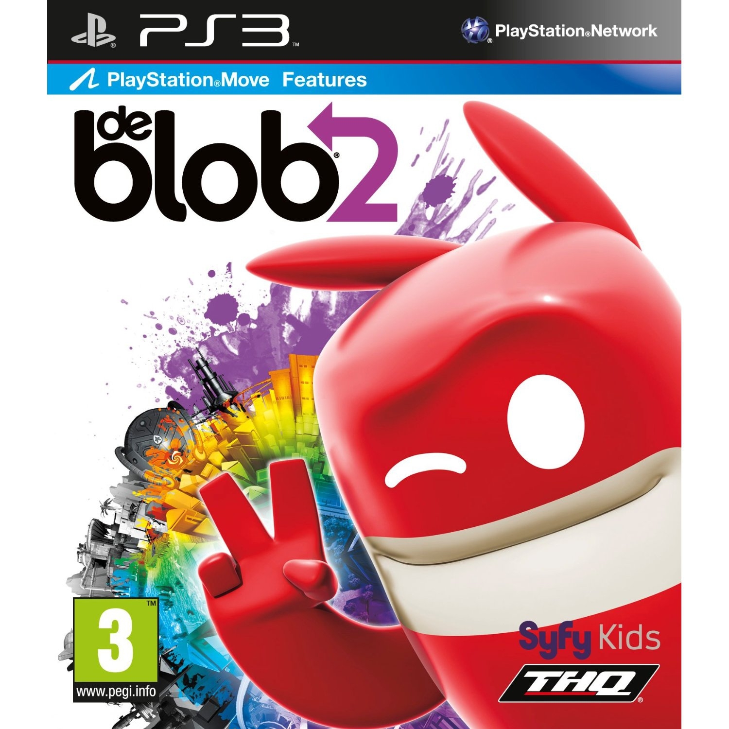 THQ De Blob 2 The Underground PlayStation 3